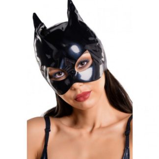 GLOSSY - FETISH CAT MASK OS