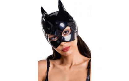 GLOSSY - FETISH CAT MASK OS