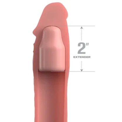 FANTASY X - ELITE 2 INCH SILICONE EXTENSION PENIS SLEEVE - Image 3