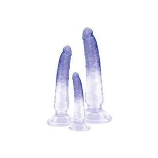 PARTI SAPPHIRE - THREE IN ONE TEASING DILDO SET