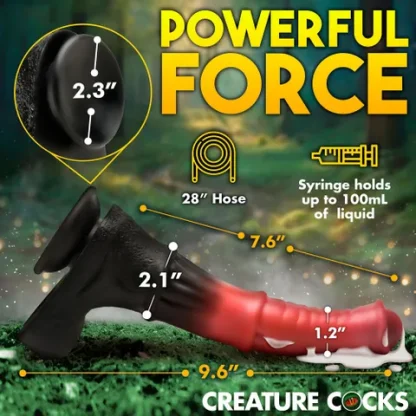 CREATURE COCKS - CENTAUR EXPLOSION SQUIRTING DILDO - Image 4