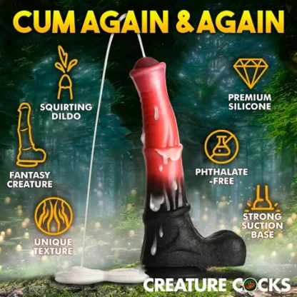 CREATURE COCKS - CENTAUR EXPLOSION SQUIRTING DILDO - Image 5