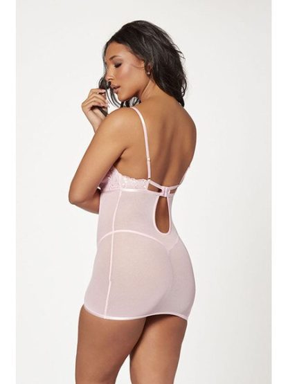 SEVEN TIL MIDNIGHT - 2 PC FIT CHEMISE AND THONG PANTY SET - Image 2