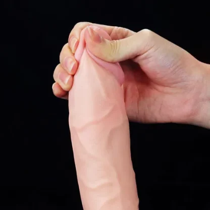 CUMMING SOFTEE SOFT EJACULATION COCK 8 INCHES WITH BALLS - Image 3