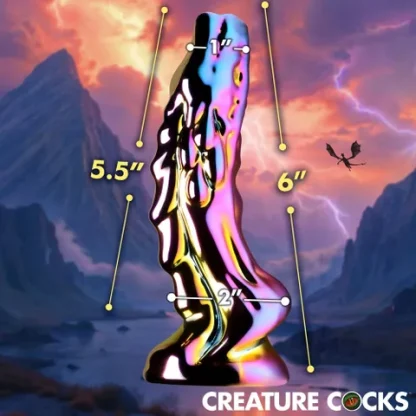 CREATURE COCKS - DRAGON GLASS DILDO - Image 5