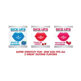 DICKLIPS EDIBLE GUMMY COCK RINGS