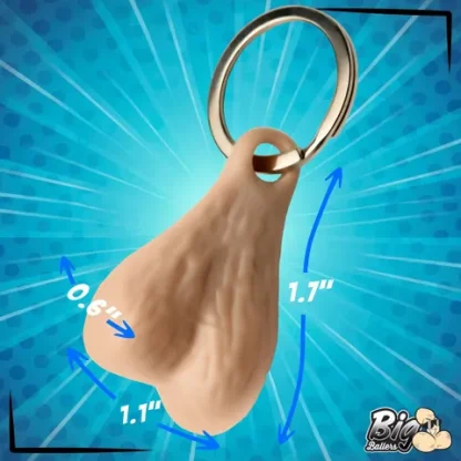 BIG BALLERS - NUTS KEYCHAIN - Image 6