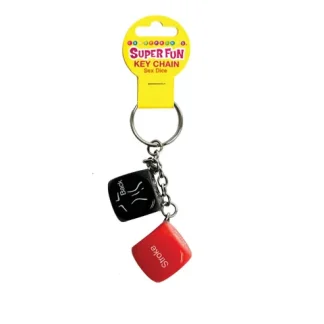 SUPER FUN KEY CHAIN - SEX DICE