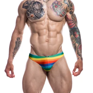CUT4MEN - LOW RISE BIKINI RAINBOW