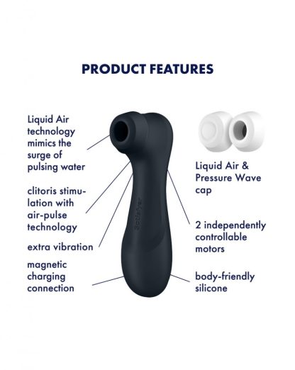 SATISFYER - PRO 2 GENERATION 3 CONNECT APP DARK GREY - Image 4