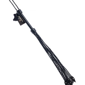 BOUND X - LEATHER LEAF STUD TIP CAT O NINE TAILS