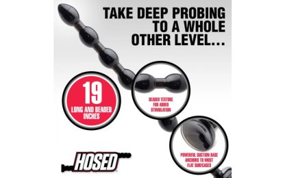 HOSED - 19 INCH BEADED ANAL BEADS - Image 4