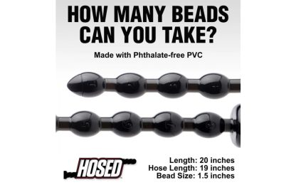 HOSED - 19 INCH BEADED ANAL BEADS - Image 6