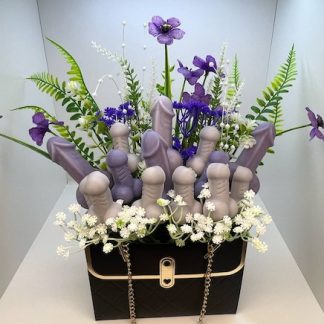 PECKER BOUQUET - MIDNIGHT MISCHIEF - PURPLE TONES