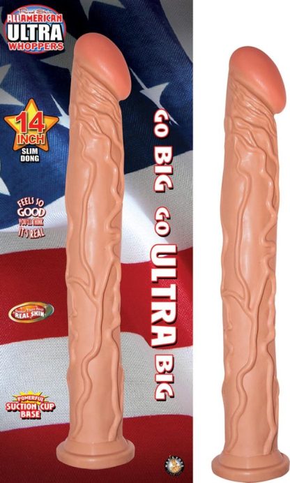 ALL AMERICAN ULTRA WHOPPERS 14 INCH SLIM DONG
